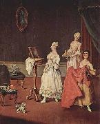 Pietro Longhi, Dame bei der Toilette